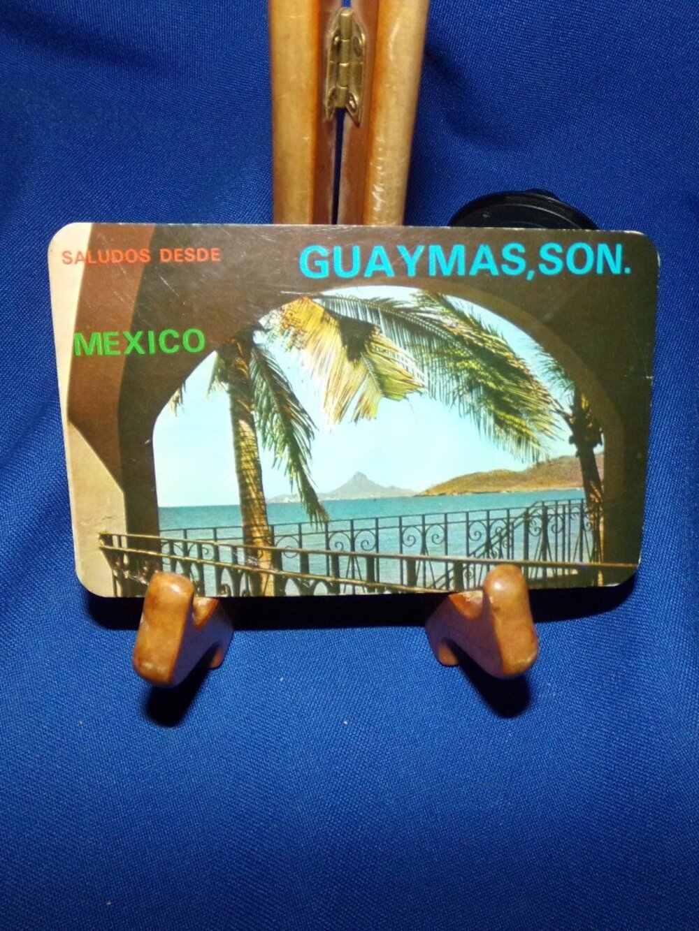Vintage Guaymas, Sonora Mexico Photo Postcard - Posted - Goat Hill